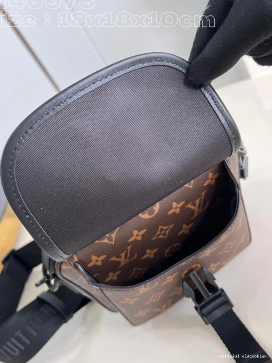 Official oldcobbler VUITTON Messenger-18*18*10CM LOUIS Trail 0801